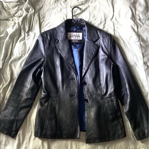 Pelle Studio Vintage black leather jacket.